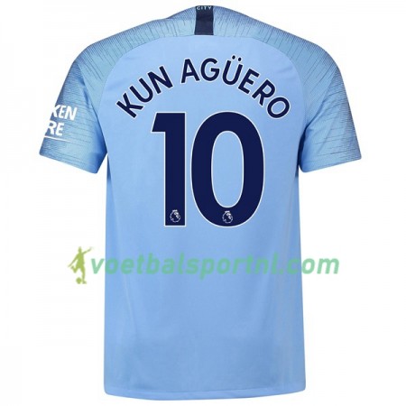 Manchester City Kun Aguero 10 Thuis Shirt 2018-19